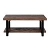 Alaterre Furniture Pomona 42" Metal and Wood Coffee Table AMBA1120